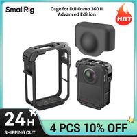 jaula smallrig para dji osmo 360 ii soporte plegable para la lente cierre de seguridad cubierta protectora de silicona interfaz magnetica bidireccional
