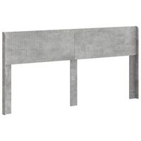 cabecero gris hormigon pb vidaxl
