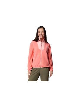 Forro polar Montaña Columbia Sequoia Grove™ Full Zip Fleece Mujer Salmón