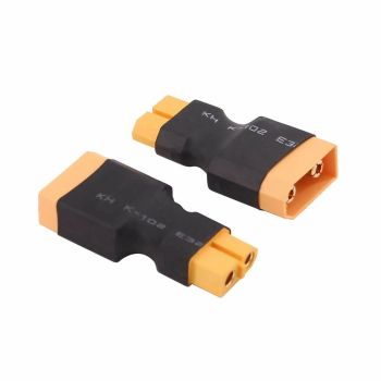 Conector adaptador de enchufe macho XT90 a hembra XT60 de 3 piezas para batería de modelo RC Lipo