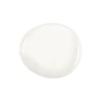 plato de postre blanco ceramica - lote de 6