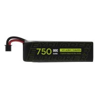 4pcs flywoo explorer 1s 750mah hv v2 a30 plug bateria lipo para drone rc