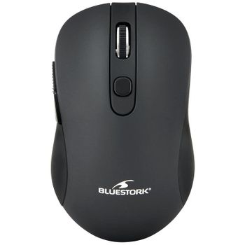 Ratón Bluestork M-WL-OFF60-BLACK Inalámbrico 1600 DPI Negro 6 Botones