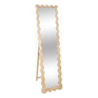 espejo de pared brooke beige 180x48cm
