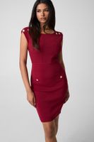 vestido mini ajustado