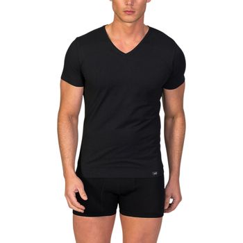 Zd - Zero Defects Boxer Camiseta interior cuello pico hombre hilo de soja para hombre