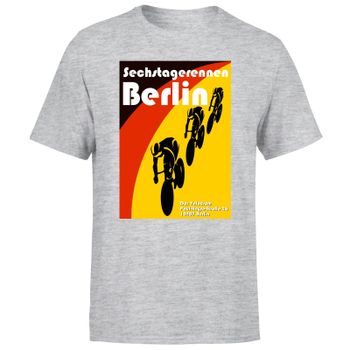 Six Days Berlin Men's T-Shirt - Grey - L - Grey