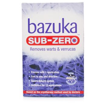 Bazuka Sub-Zero Freeze Treatment