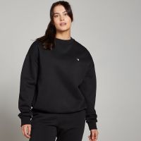 sudadera extragrande basics para mujer de mp - negro - xl