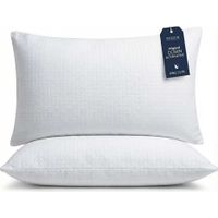 almohadas viscoelasticas de lujo con aloe vera 100 natural pack de 2 hipoalergenicas antiacaros y transpirables soporte cervical ergonomico ideales para descanso profundo
