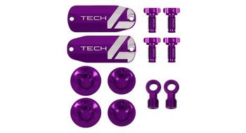 P kit de personalizacion  p para frenos  p hope tech 4 v4  p morado