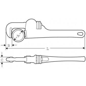 Llave Aluminio Super Ego 24