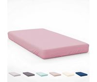 icehome - sabana bajera ajustable cama 135 - microfibra poliester - fabricado en espana - rosa viejo