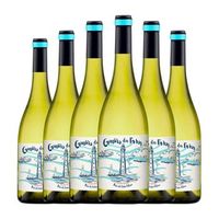 cunqueiro vino blanco camino dos faros ribeiro 75 cl 115 vol pack de 6 unidades