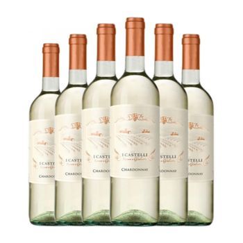 Vino Blanco I Castelli. Blanc Veneto Joven 75 Cl 12% Vol. (pack De 6 Unidades)