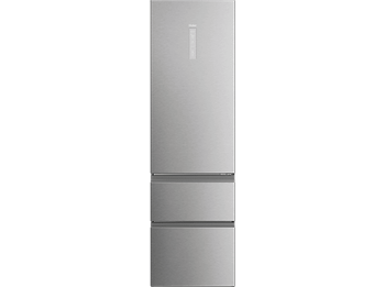 Frigorífico combi - Haier Series 7 Pro HTW7620ANMG, No Frost, 205 cm, 414 l, Clase A, Daylight, Inox