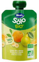 hero solo bio bolsita platano pera y naranja 6m 100 gr
