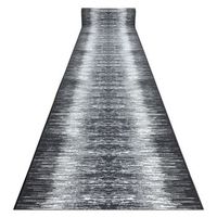 alfombra de pasillo con refuerzo de goma  toltec gris 67 cm 67x770 cm