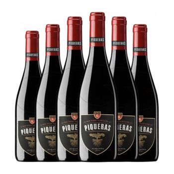 Piqueras Vino Tinto Almansa Crianza 75 Cl 14.5% Vol. (pack De 6 Unidades)