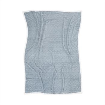Manta suave Alice gris  150x200 cm