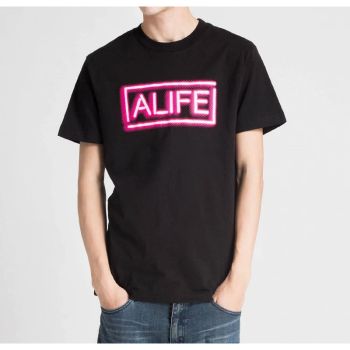 Camiseta Alife manga corta Neon Pink