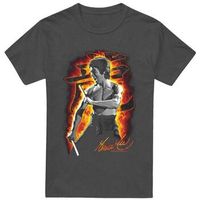 bruce lee camiseta dragon fire para hombre