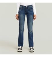 g-star para mujer d27286-6553-89 jeans midge bootcut azul 2930 casual denim algodon organico sostenible