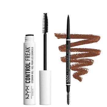 NYX Professional Makeup Tame and Define Brow Duo (Varios tonos) - Brunette