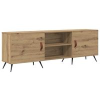 gabinete de tv 150 x 30 x 50 cm roble artisan vidaxl