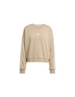 sudadera adidas 3 bandas ft swt mujer beigeblanco