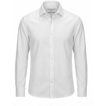 Archivium Camisa manga larga SR11CA NEU PIQUET-101 OPTICAL WHITE para hombre