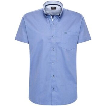 Cappuccino Italia Camisa manga corta Toscana Stretch para hombre