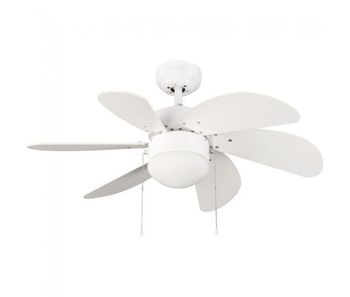 Ventilador de techo con luz basic   marca wonderlamp