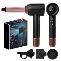 secador de pelo con tecnologia de plasma dryglam waves black 1600w 110000 rpm motor brushless