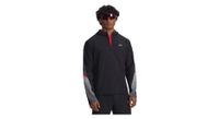 chaqueta con capucha under armour velociti storm negro  hombre