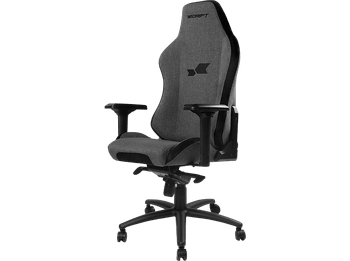 Silla gaming - Drift DR275, Acolchado extra y ajustable (4D), Tela, 150kg, Giratorio