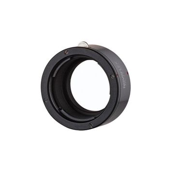 Adaptador Novoflex para Minolta MD y MC en cámaras Micro Cuatro Tercios Negro