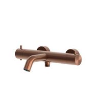 mezclador de bano y ducha acero inoxidable 316l oro rosa interior y exterior