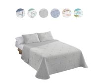 colcha bouti estampada  fundas cojines sintra cama de 105cm 200x260cm donegal collections