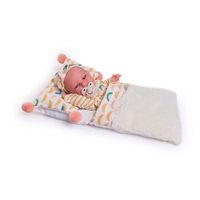 muneca recien nacida baby clara 33 cm con saquito de soles y borreguito