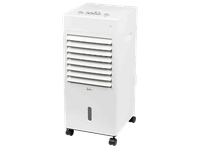 climatizador evaporativo - jata jvac2003 65 w 3 velocidades 6l asa de transporte flujo aire 369 m3h blanco