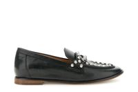 mocasines de piel con tachuelas black