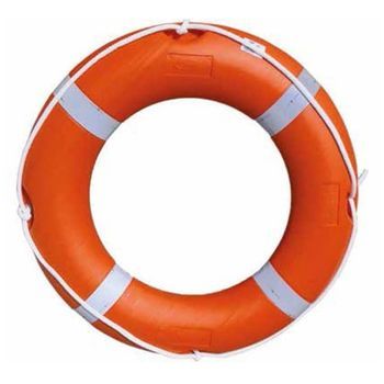 Salvavidas Aro Homologado Cuerda 70cm Hdpe Reflectores 2.5kg Flexinox