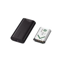 kit de cargador de viaje usb sony con bateria np-bx1 - acctrdcx