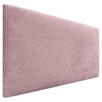 dhome cabecero de lana natural 105x60cm para camas 105 - salmon