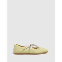 macarena zapatos bajos mercedita rania73 amarillo para mujer