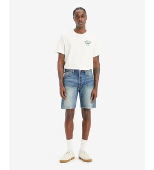 Levi's para hombre. 36512-0245 Shorts 501 Original azul (29/9), Casual, Algodón