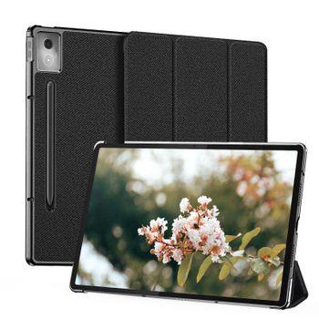 DUX DUCIS-funda triple con soporte para tableta, a prueba de golpes, para Lenovo Idea Tab Pro 12,7 K11 Plus 11,45 Tab Plus, función de encendido/apagado automático