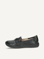caprice slipper black made of leather size 36