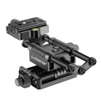 lanxire pro riel de enfoque macro 4 vias con placa zapata rapida compatible con canon nikon sony dslr videocamaras